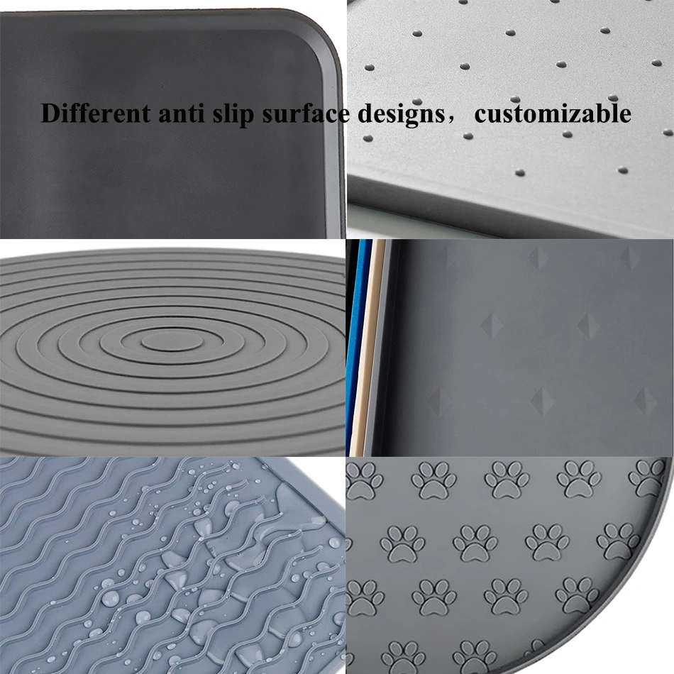 Silicone Pet Meal Mat for Dogs and Cats Is Non Slip and Waterproof